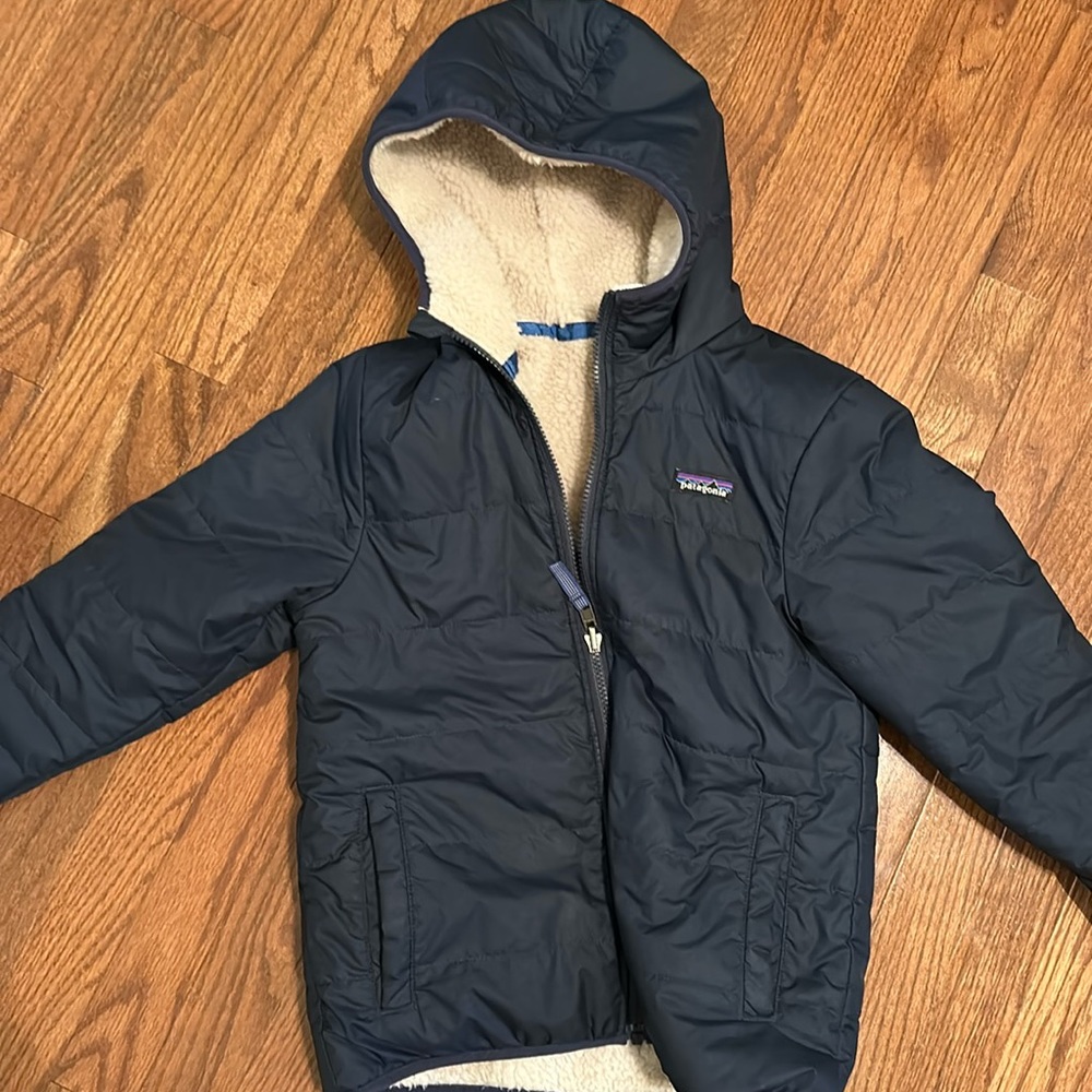 Patagonia kids reversible ready Freddy hoody